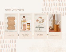 Load image into Gallery viewer, Cork Vase - Short