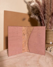 Load image into Gallery viewer, Turey Passport Wallet - Guava & Natural
