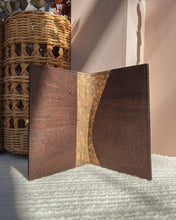 Load image into Gallery viewer, Turey Passport Wallet - Café & Gemstone