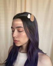 Load image into Gallery viewer, Zero Waste Cork Hair Clips